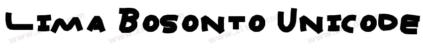 Lima Bosonto Unicode字体转换